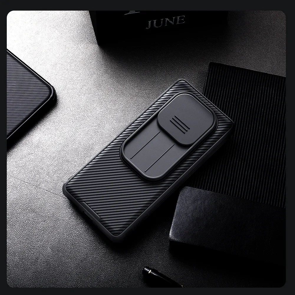 For Xiaomi Poco X7 5G Case NILLKIN CamShield Pro Shockproof Slide Camera Lens Privacy Protection Back Cover For Poco X7 5G