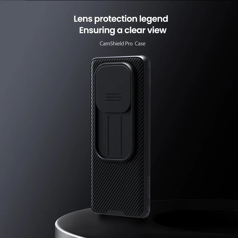 For Xiaomi Poco X7 5G Case NILLKIN CamShield Pro Shockproof Slide Camera Lens Privacy Protection Back Cover For Poco X7 5G