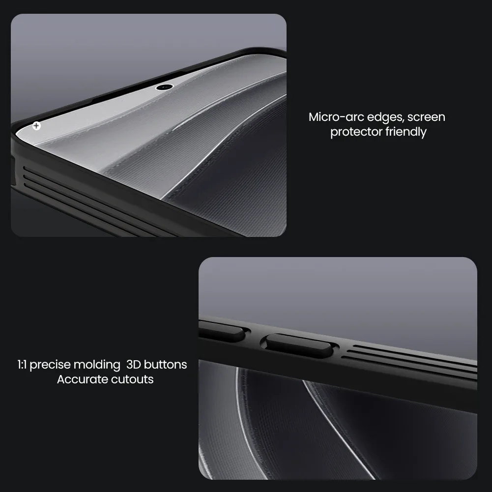 For Xiaomi Poco X7 5G Case NILLKIN CamShield Pro Shockproof Slide Camera Lens Privacy Protection Back Cover For Poco X7 5G