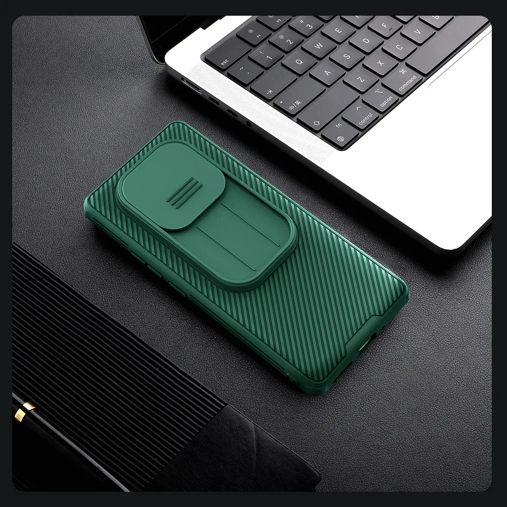 For Xiaomi Poco X7 5G Case NILLKIN CamShield Pro Shockproof Slide Camera Lens Privacy Protection Back Cover For Poco X7 5G