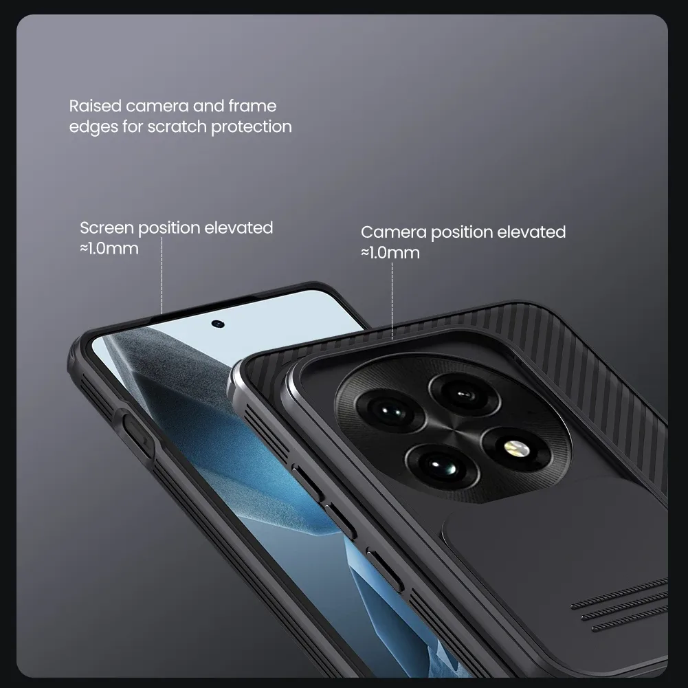 For OnePlus 13R / Ace 5 /5 Pro Case NILLKIN CamShield Pro Shockproof Slide Camera Privacy Protection Back Cover For One Plus 13R