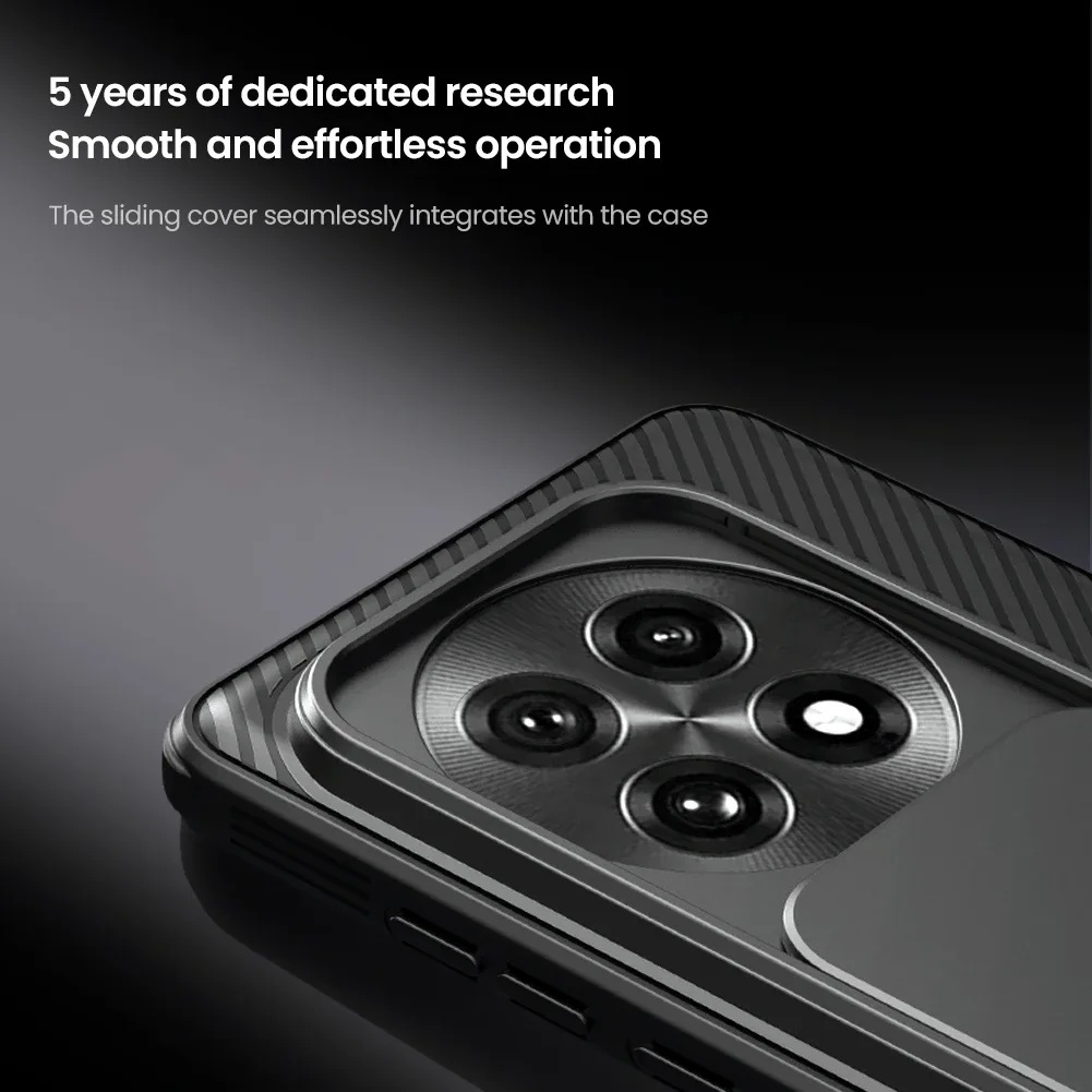 For OnePlus 13R / Ace 5 /5 Pro Case NILLKIN CamShield Pro Shockproof Slide Camera Privacy Protection Back Cover For One Plus 13R