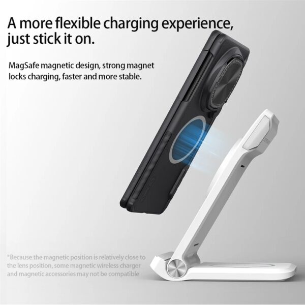 Чехол Nillkin Super Frosted Shield Prop для Huawei Mate X6 (MagSafe) — изображение 2