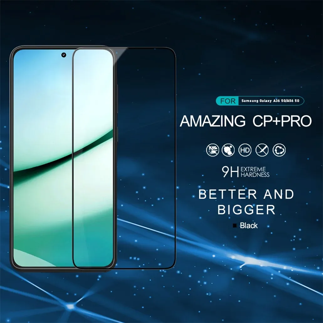 Nillkin For Samsung Galaxy A56 A36 A26 5G A16 4G 5G Tempered Glass CP+PRO Anti-Explosion 2.5D 9H Full Coverage Screen Protector