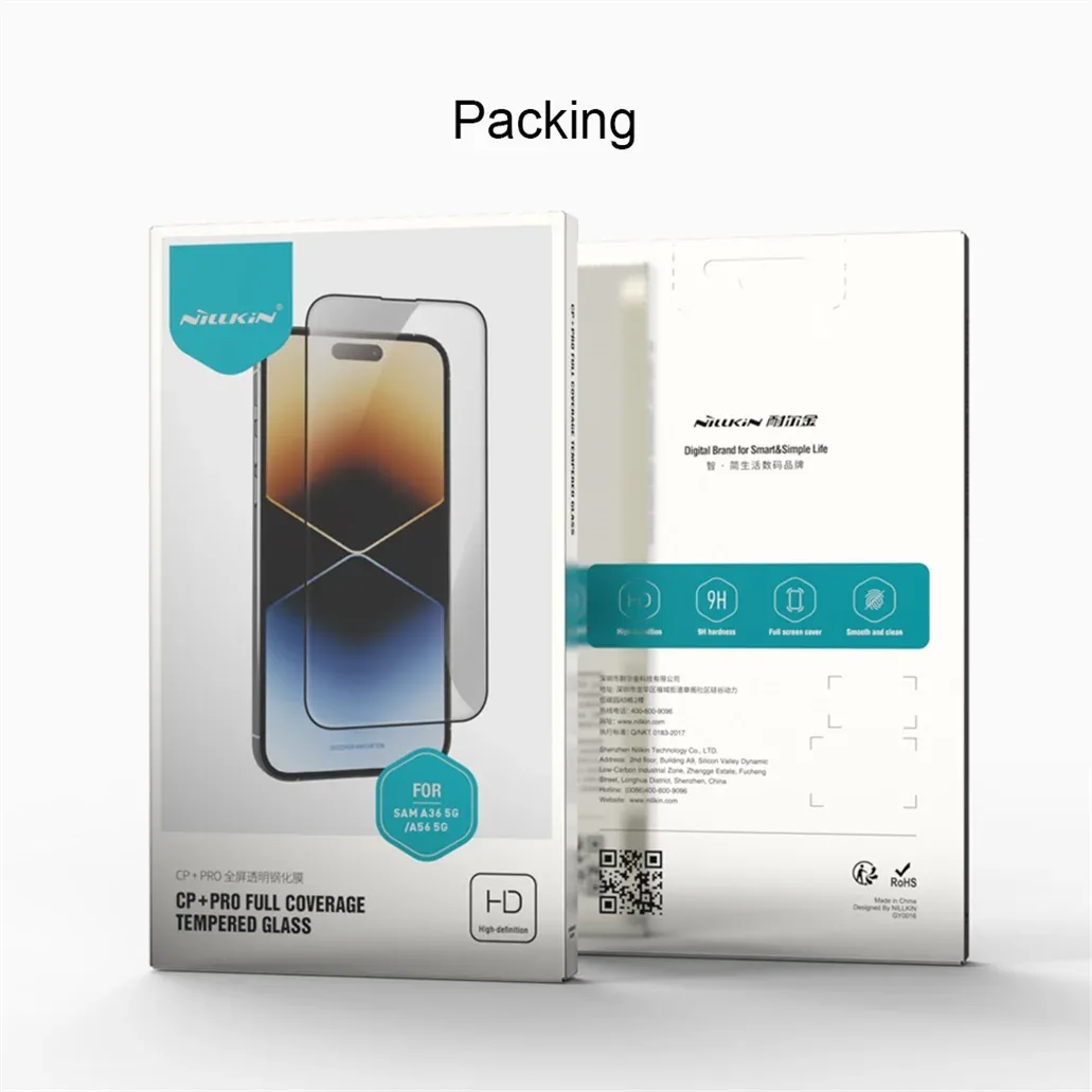 Nillkin For Samsung Galaxy A56 A36 A26 5G A16 4G 5G Tempered Glass CP+PRO Anti-Explosion 2.5D 9H Full Coverage Screen Protector