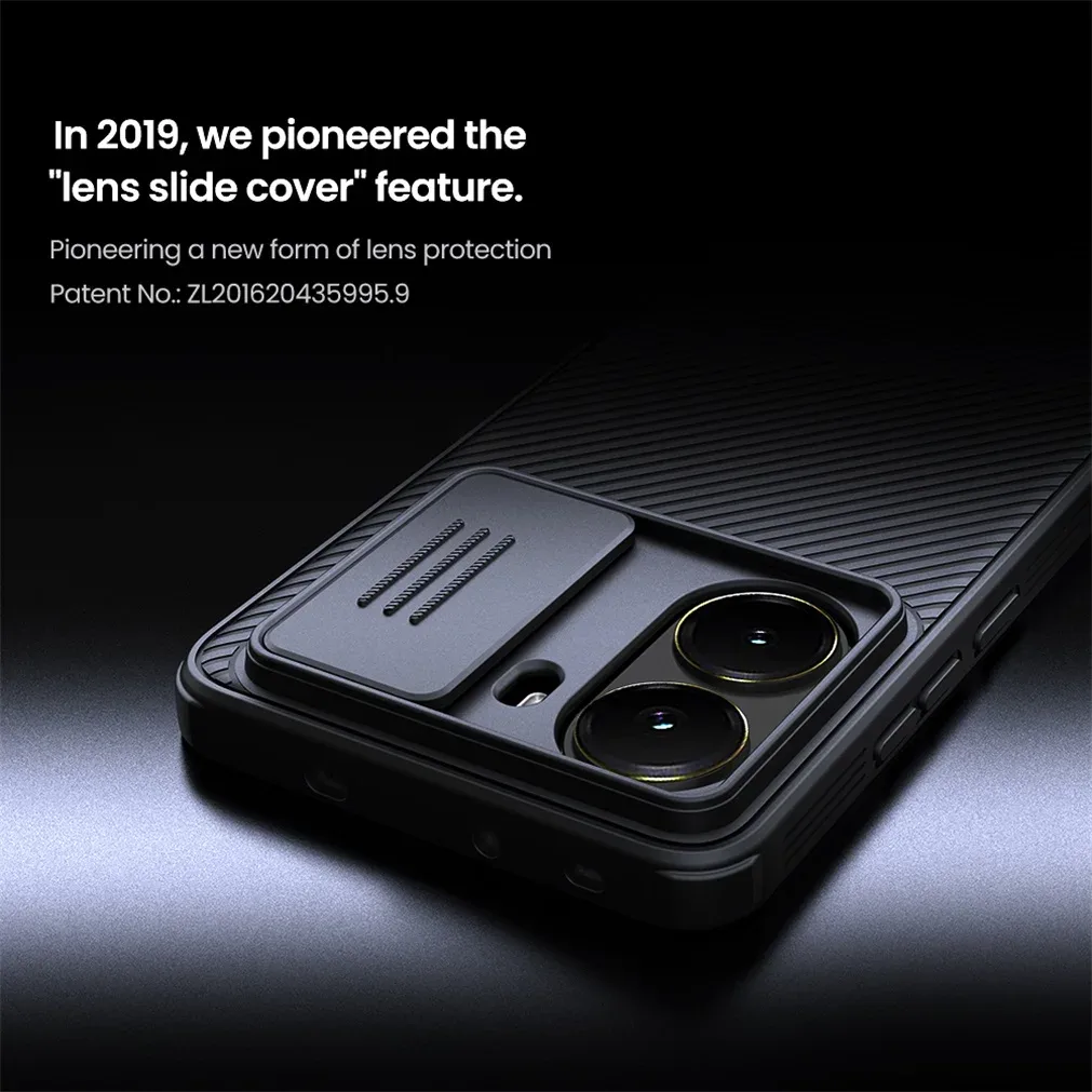 For Xiaomi Poco X7 Pro 5G Case NILLKIN CamShield Pro Privacy Protection Slide Camera Cover For Poco X7 Pro With Camera Curtain