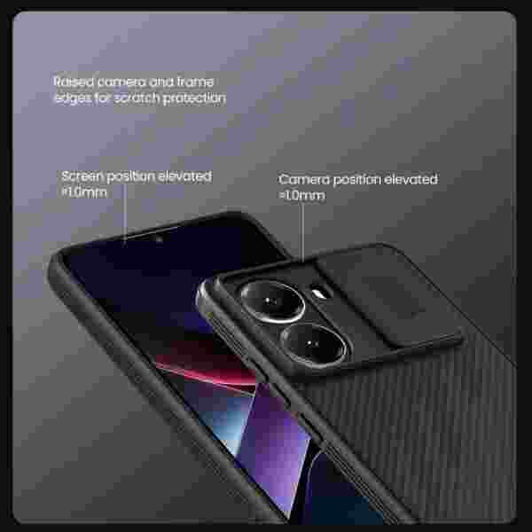 Чехол Nillkin Camshield Pro для Xiaomi Poco X7 Pro 5G (Magnetic) — изображение 4