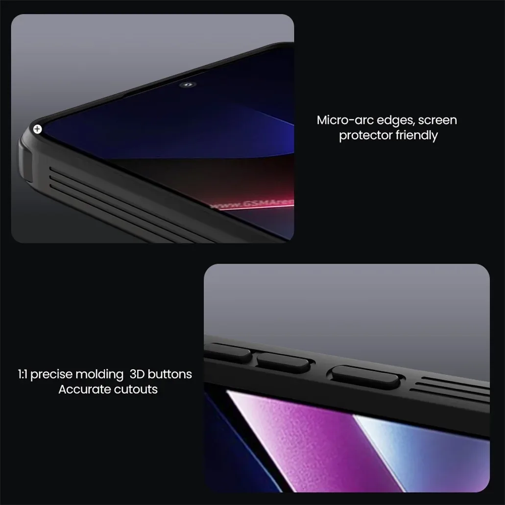 MagSafe Case For Xiaomi Poco X7 Pro 5G NILLKIN CamShield Pro Slide Camera Privacy Protection Magnetic Cover For Poco X7 Pro 5G
