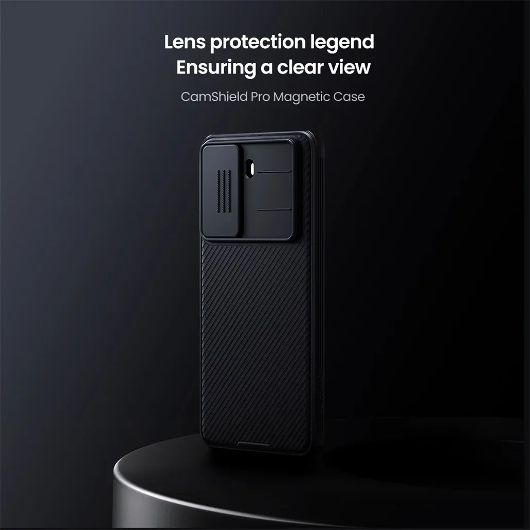 MagSafe Case For Xiaomi Poco X7 Pro 5G NILLKIN CamShield Pro Slide Camera Privacy Protection Magnetic Cover For Poco X7 Pro 5G