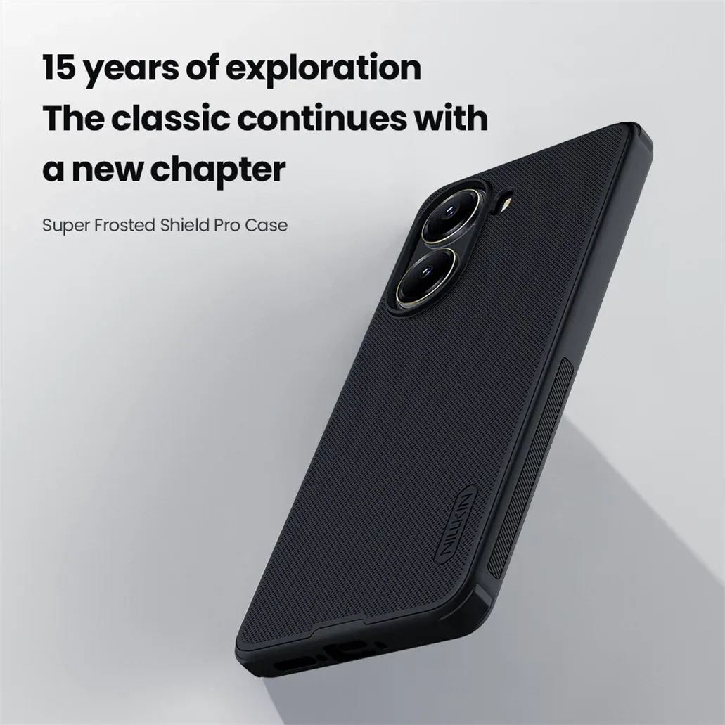 For Xiaomi Poco X7 Pro 5G Case Nillkin Frosted Shield Pro Soft TPU Frame Hard PC Shell Shockproof Back Cover For Poco X7 Pro