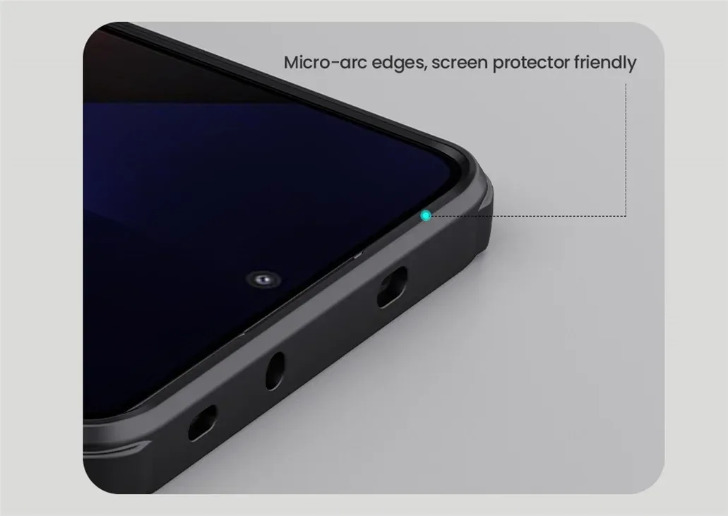 For Xiaomi Poco X7 Pro 5G Case Nillkin Frosted Shield Pro Soft TPU Frame Hard PC Shell Shockproof Back Cover For Poco X7 Pro