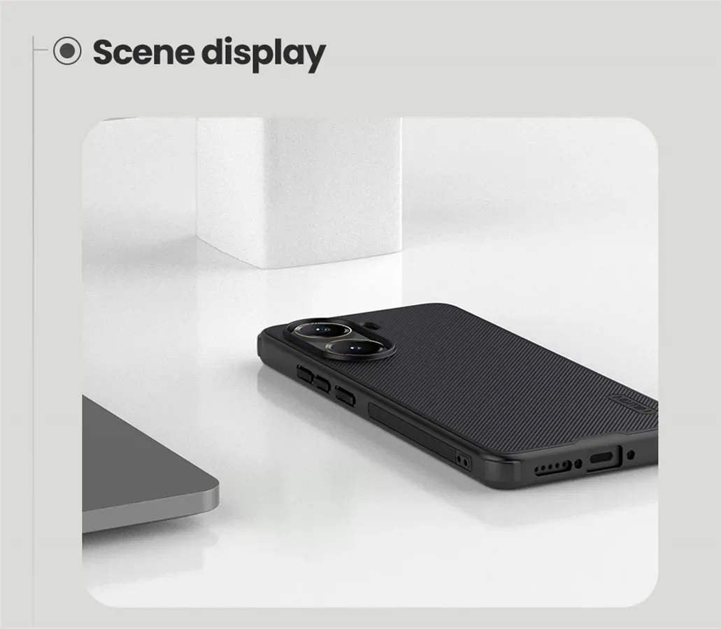 For Xiaomi Poco X7 Pro 5G Case Nillkin Frosted Shield Pro Soft TPU Frame Hard PC Shell Shockproof Back Cover For Poco X7 Pro