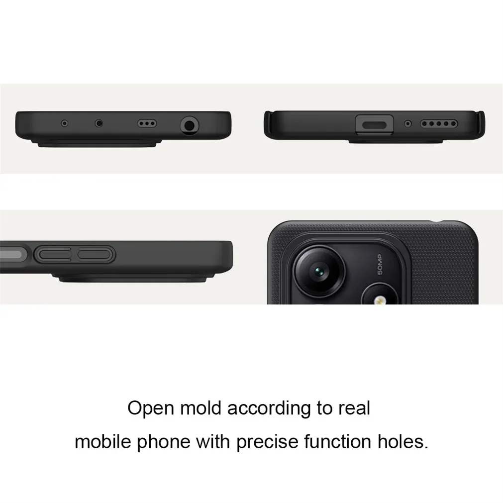For Xiaomi Redmi Note 14 5G Global Version Case NILLKIN Frosted Shield Case Hard PC Ultra-Thin Back Cover For Redmi Note14 5G