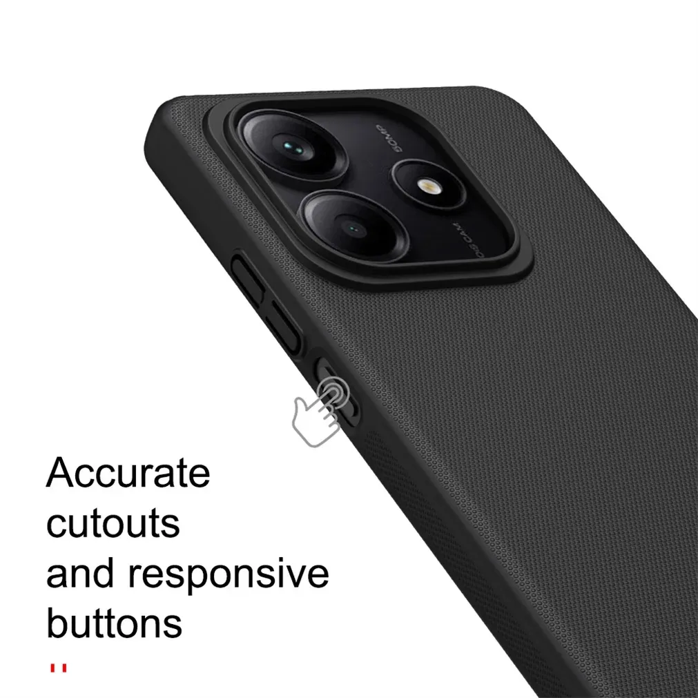 For Xiaomi Redmi Note 14 5G Global Version Case NILLKIN Frosted Shield Case Hard PC Ultra-Thin Back Cover For Redmi Note14 5G
