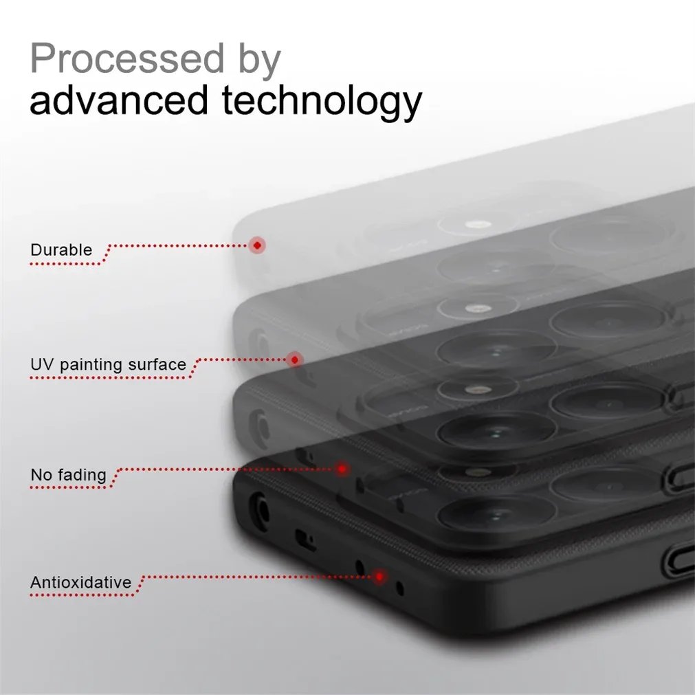 For Xiaomi Redmi Note 14 5G Global Version Case NILLKIN Frosted Shield Case Hard PC Ultra-Thin Back Cover For Redmi Note14 5G