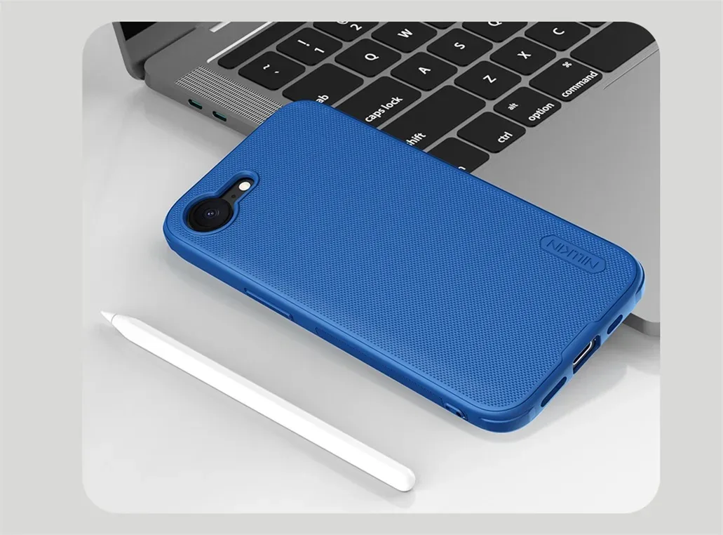 For iPhone 16e Case Nillkin Frosted Shield Pro Soft TPU Frame Hard PC Shell Shockproof Ultra-thin Back Cover For iPhone 16e