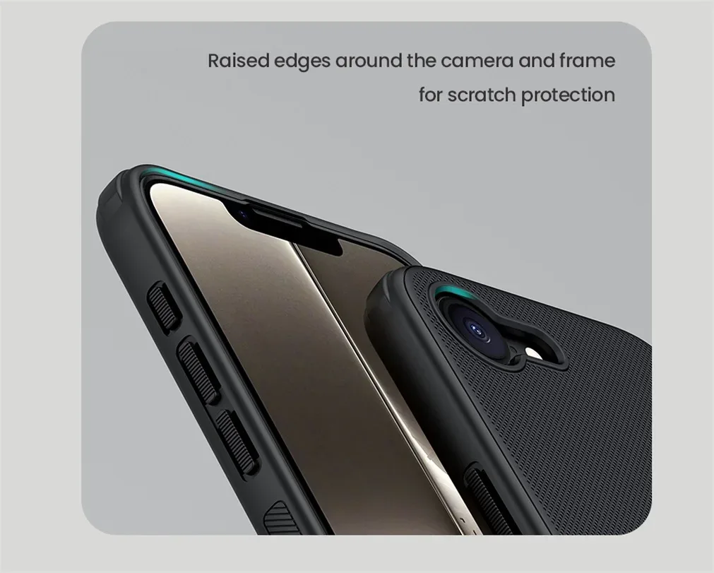 For iPhone 16e MagSafe Case Nillkin Frosted Shield Pro Shockproof Magnetic Charging Case TPU Frame PC Back Cover For iPhone 16e