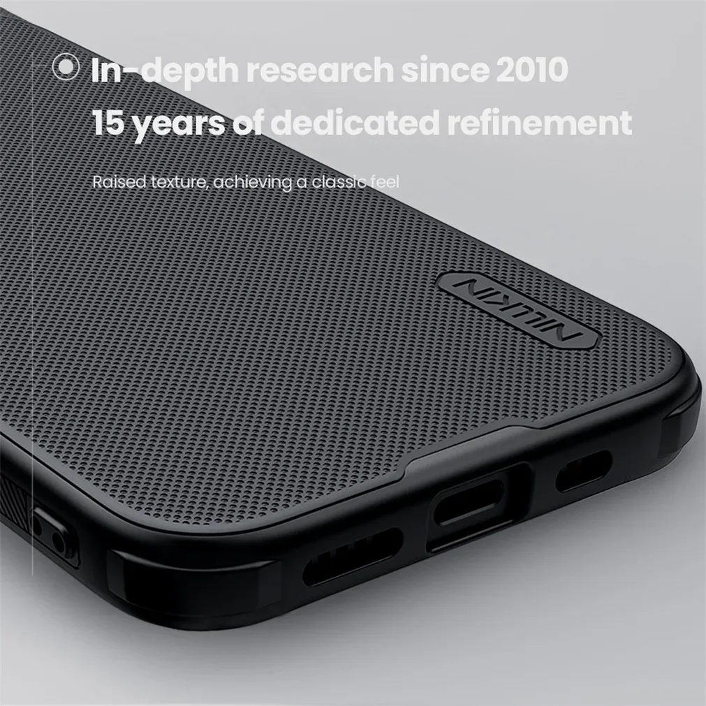 For iPhone 16e MagSafe Case Nillkin Frosted Shield Pro Shockproof Magnetic Charging Case TPU Frame PC Back Cover For iPhone 16e