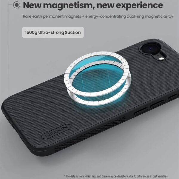 Чехол Nillkin Super Frosted Shield Pro Magnetic для iPhone 16e (MagSafe) — изображение 3