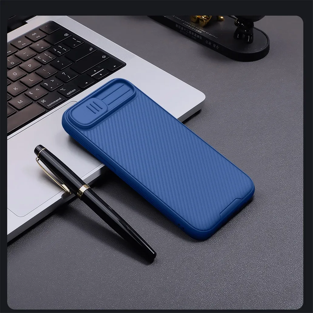 For iPhone 16e Case NILLKIN CamShield Pro Shockproof Privacy Protection Slide Camera Cover For iPhone 16e With Camera Curtain