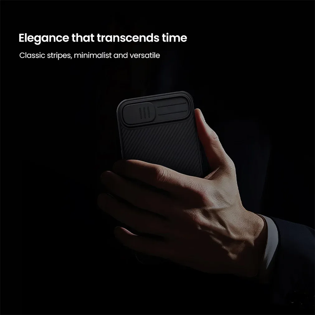 For iPhone 16e MagSafe Case NILLKIN CamShield Pro Shockproof Magnetic Charging Slide Camera Cover For iPhone 16e With Curtain