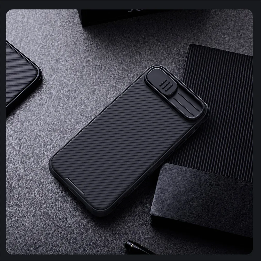 For iPhone 16e MagSafe Case NILLKIN CamShield Pro Shockproof Magnetic Charging Slide Camera Cover For iPhone 16e With Curtain