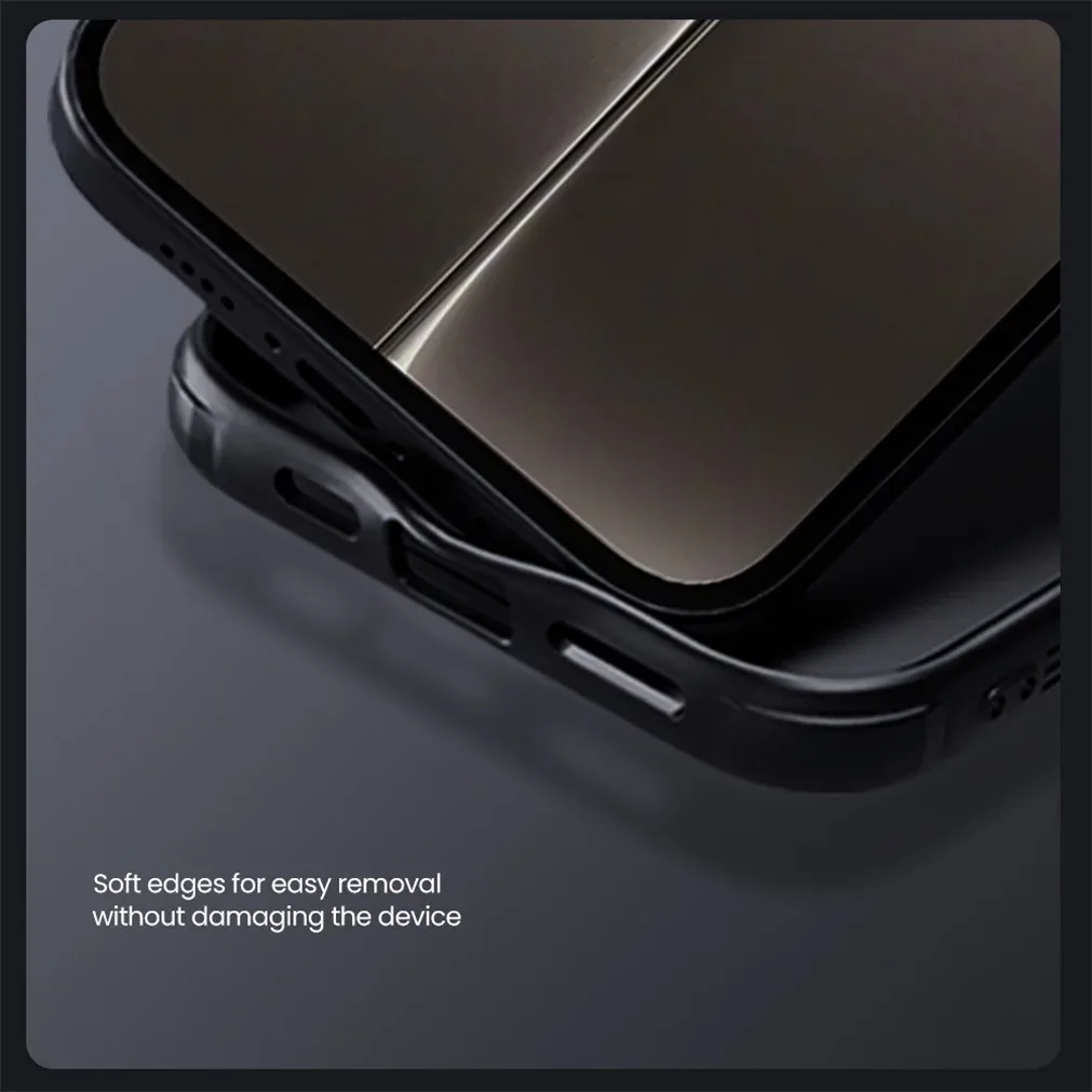 For iPhone 16e MagSafe Case NILLKIN CamShield Pro Shockproof Magnetic Charging Slide Camera Cover For iPhone 16e With Curtain