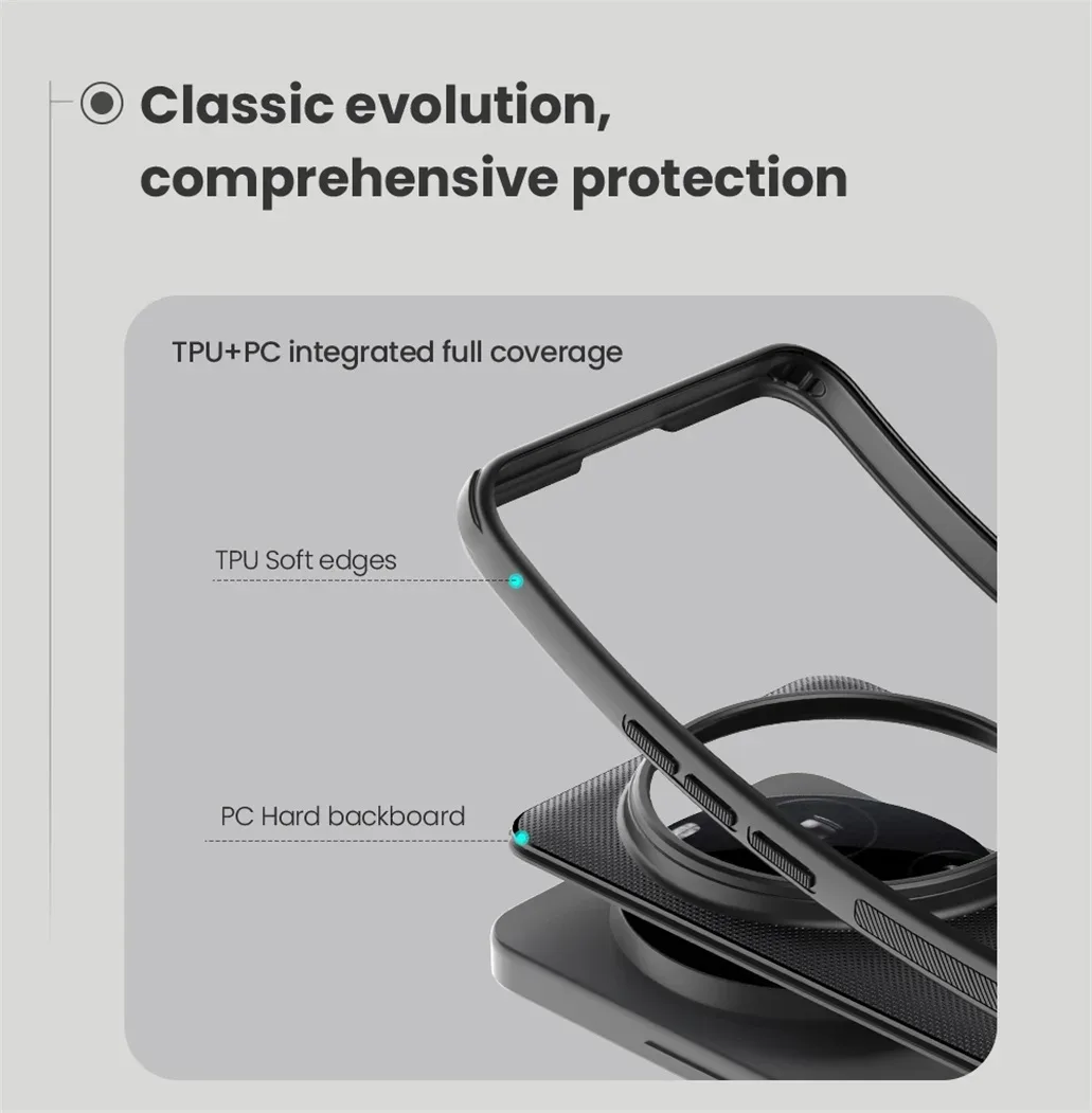 For Xiaomi 15 Ultra Case Nillkin Frosted Shield Pro Soft TPU Frame Hard PC Shell Shockproof Ultra-thin Cover For Xiaomi 15Ultra