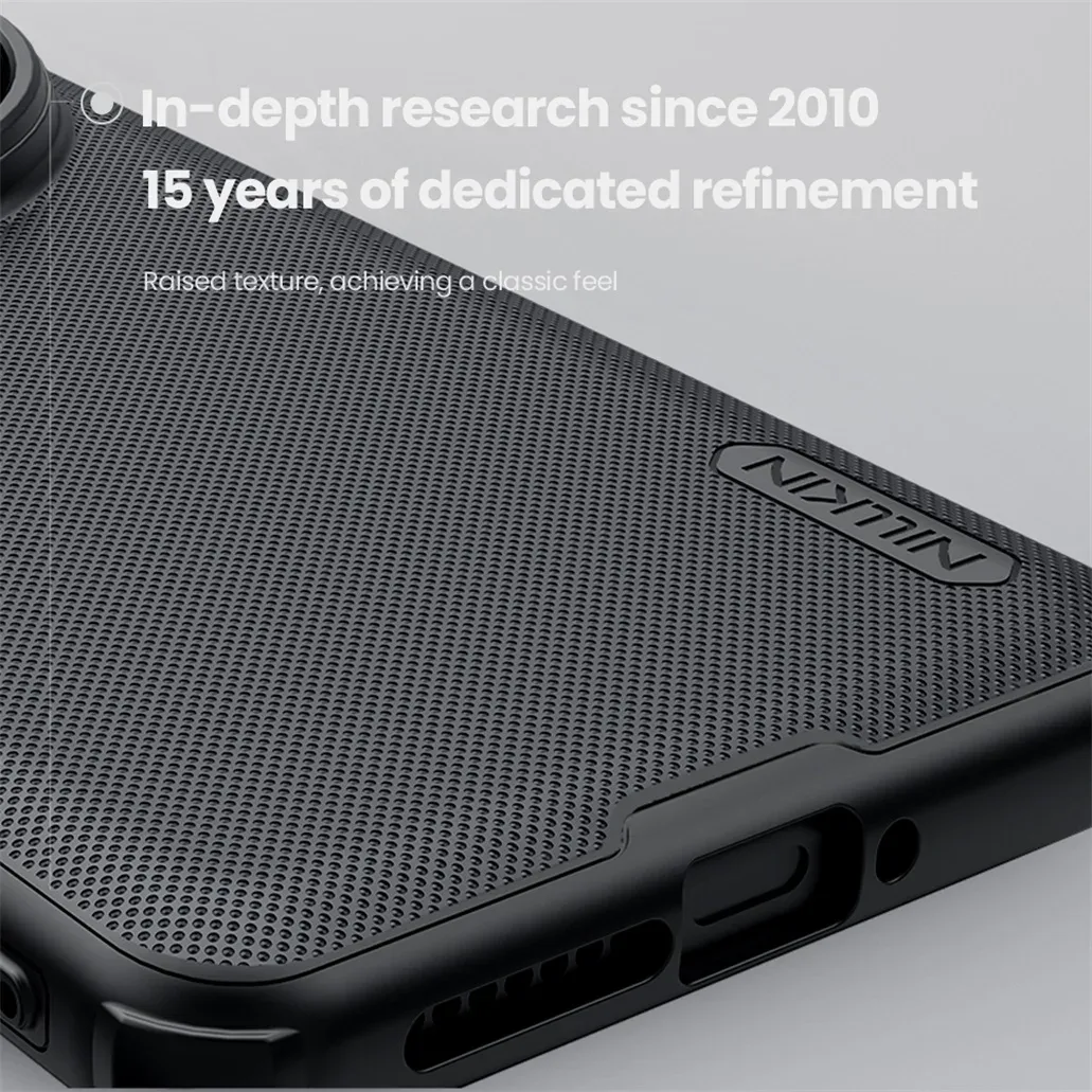 For Xiaomi 15 Ultra Case Nillkin Frosted Shield Pro Soft TPU Frame Hard PC Shell Shockproof Ultra-thin Cover For Xiaomi 15Ultra
