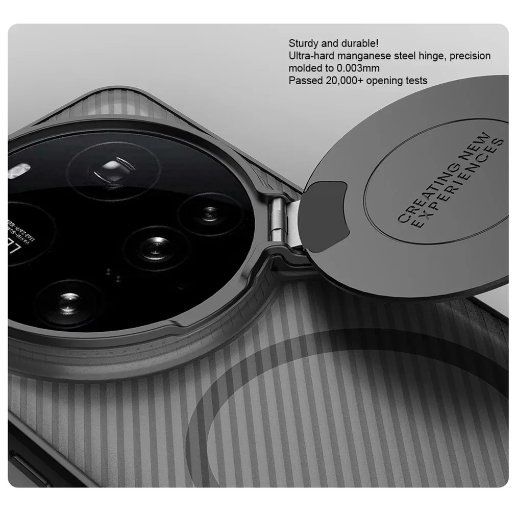 For Xiaomi 15 Ultra MagSafe Case NILLKIN Transparent Case Magnetic Wireless Charging Phone Holder Camera Cover For Mi 15 Ultra