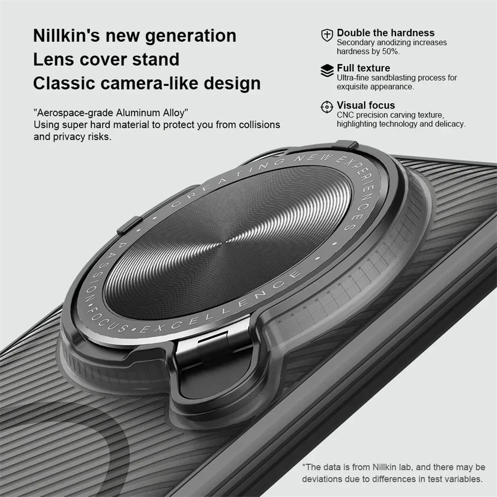 For Xiaomi 15 Ultra MagSafe Case NILLKIN Transparent Case Magnetic Wireless Charging Phone Holder Camera Cover For Mi 15 Ultra