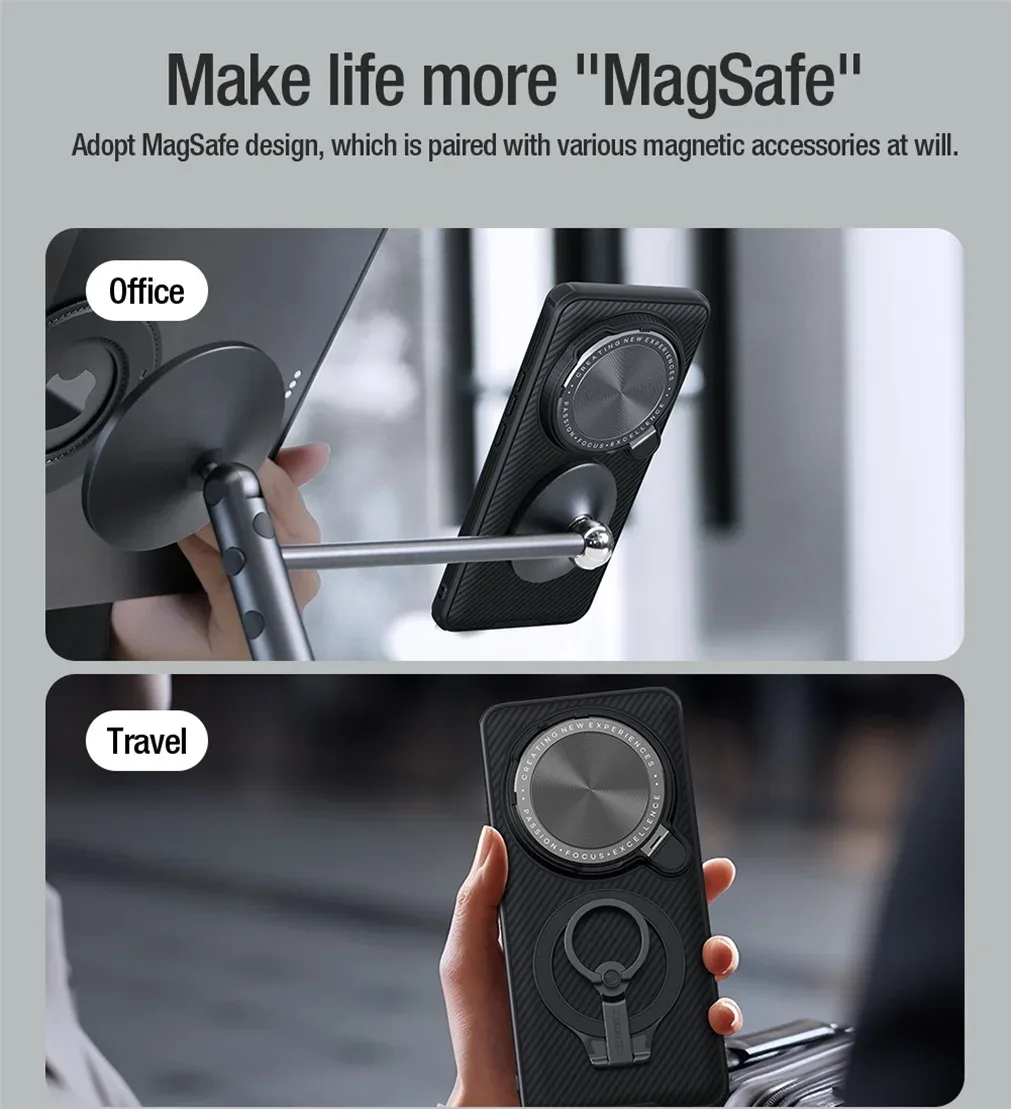 Чехол Nillkin Camshield Prop Magnetic для Xiaomi 15 Ultra (MagSafe)