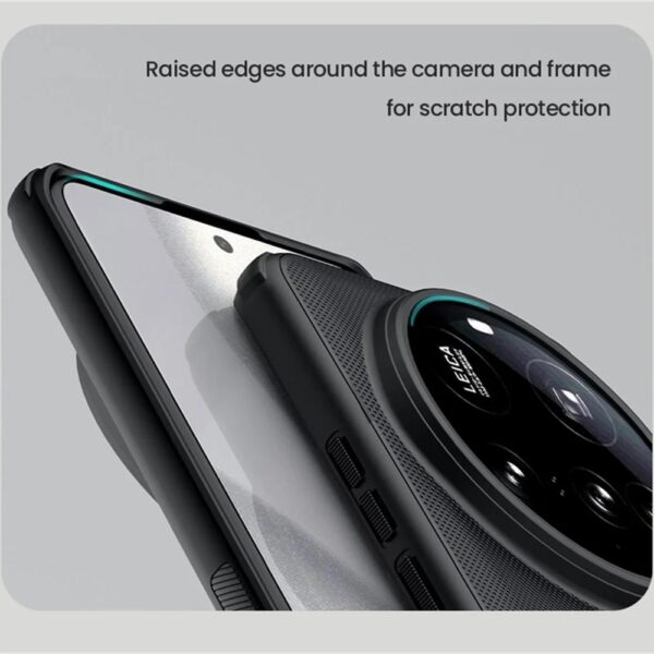 Чехол Nillkin Super Frosted Shield Pro Magnetic для Xiaomi 15 Ultra (MagSafe) — изображение 5