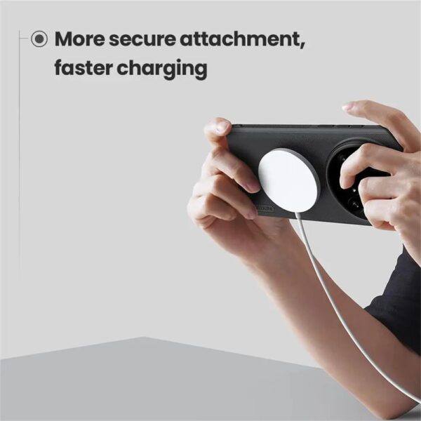 Чехол Nillkin Super Frosted Shield Pro Magnetic для Xiaomi 15 Ultra (MagSafe) — изображение 4