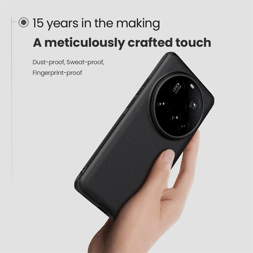For Xiaomi 15 Ultra MagSafe Case Nillkin Frosted Shield Pro Magnetic Charging Case Soft Frame Hard Back Cover For Xiaomi 15Ultra
