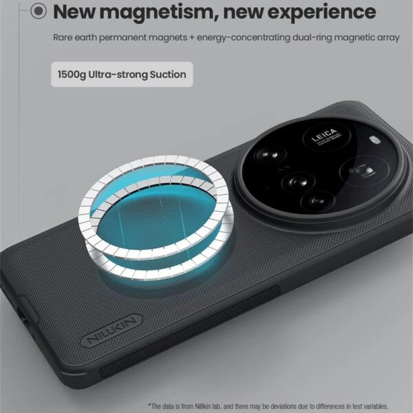 Чехол Nillkin Super Frosted Shield Pro Magnetic для Xiaomi 15 Ultra (MagSafe) — изображение 3