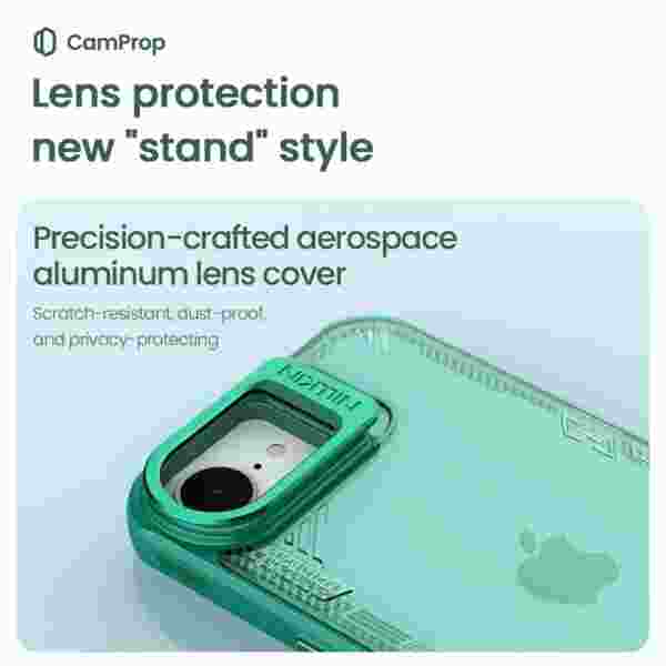 Чехол Nillkin Iceblade Prop для iPhone 16e (с прозрачной крышкой) — изображение 4