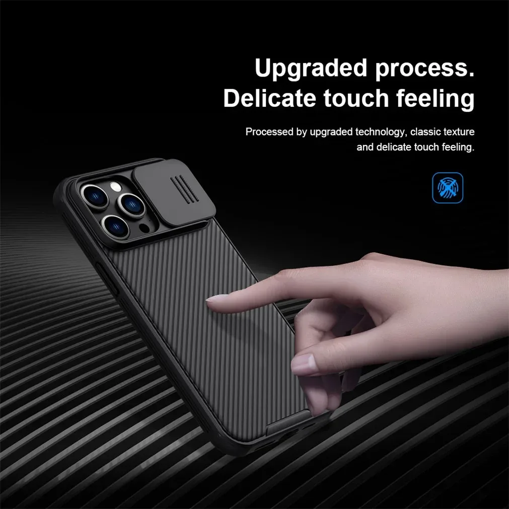 For iPhone 14 Pro Max Case NILLKIN CamShield Pro Slide Camera Cover Lens Protection For iPhone14 Case For iPhone 14 Pro /14 Plus