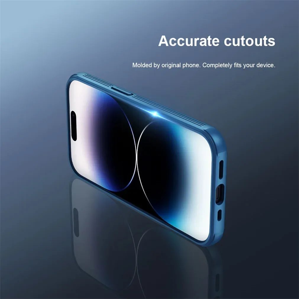 For iPhone 14 Pro Max Case NILLKIN CamShield Pro Slide Camera Cover Lens Protection For iPhone14 Case For iPhone 14 Pro /14 Plus
