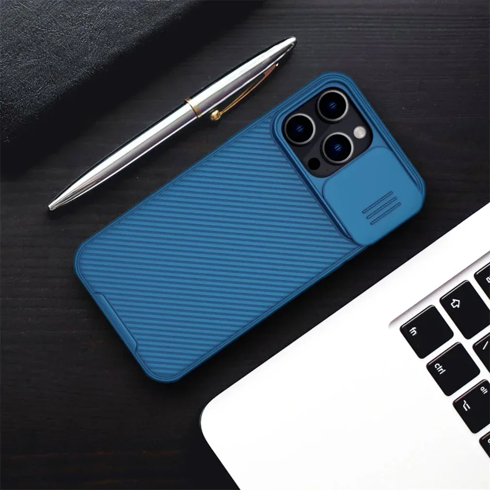 For iPhone 14 Pro Max Case NILLKIN CamShield Pro Slide Camera Cover Lens Protection For iPhone14 Case For iPhone 14 Pro /14 Plus
