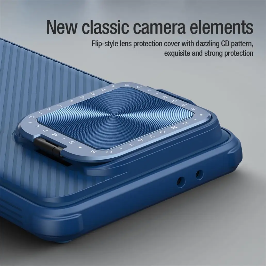 For Xiaomi Poco F6 Pro MagSafe Case NILLKIN CamShield Prop Magnetic Case Flip-style Phone Holder Camera Cover For Poco F6 Pro