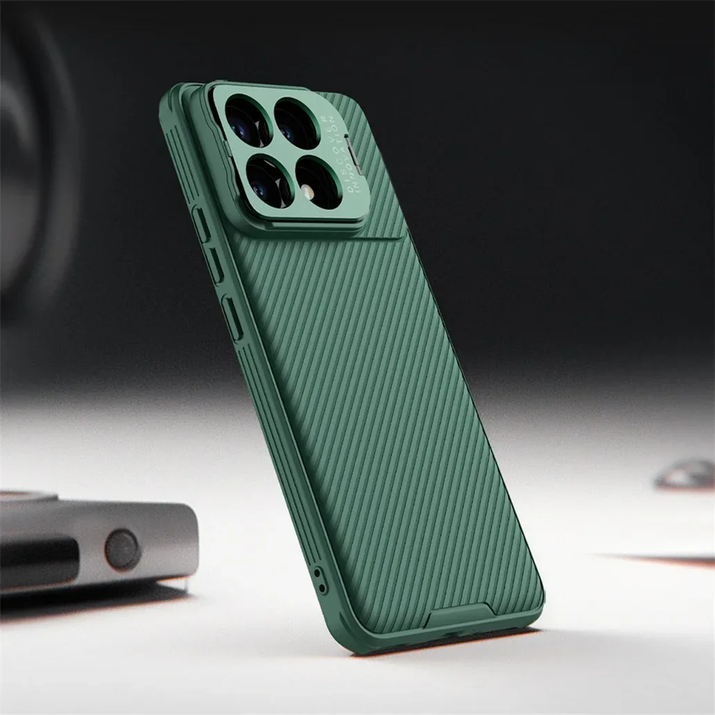 For Xiaomi Poco F6 Pro MagSafe Case NILLKIN CamShield Prop Magnetic Case Flip-style Phone Holder Camera Cover For Poco F6 Pro
