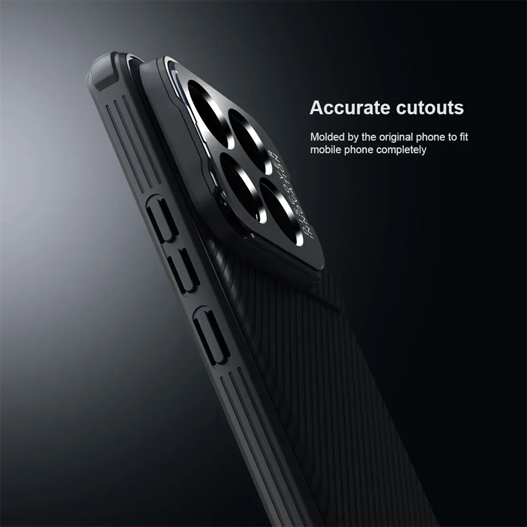 For Xiaomi Poco F6 Pro MagSafe Case NILLKIN CamShield Prop Magnetic Case Flip-style Phone Holder Camera Cover For Poco F6 Pro