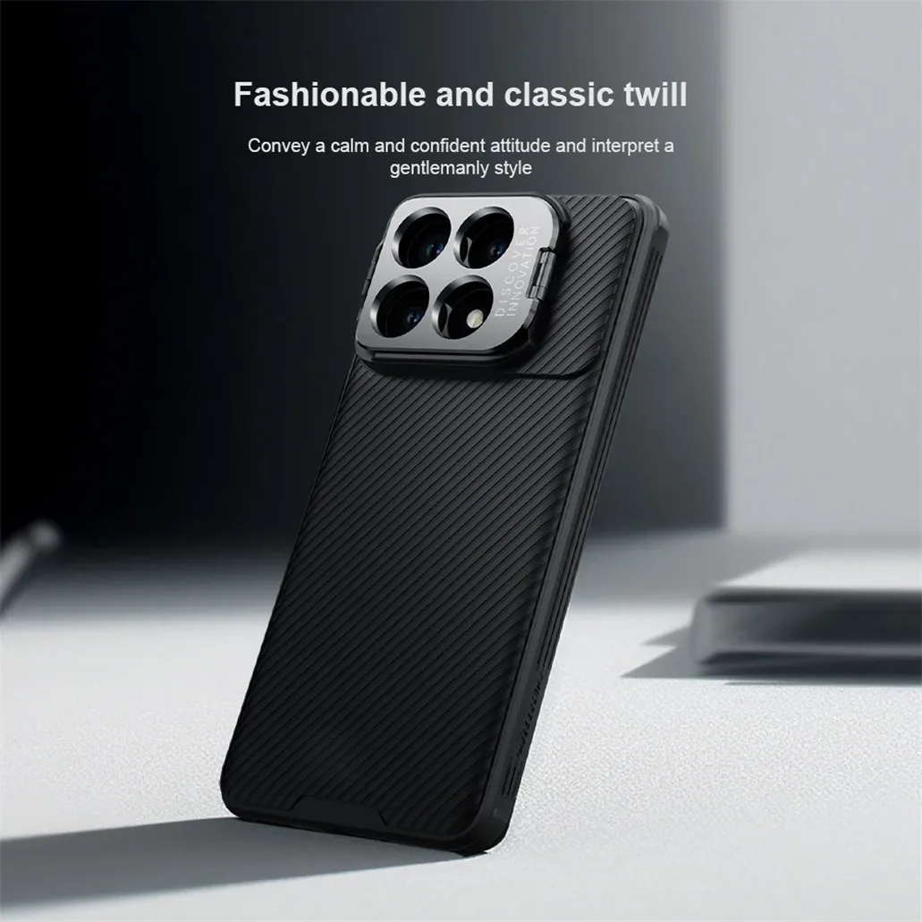 For Xiaomi Poco F6 Pro MagSafe Case NILLKIN CamShield Prop Magnetic Case Flip-style Phone Holder Camera Cover For Poco F6 Pro