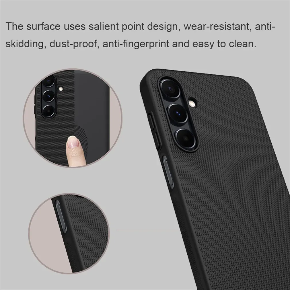 For Samsung Galaxy A16 5G 4G Case NILLKIN Super Frosted Shield Case Hard PC Light Ultra-Thin Shell Back Cover For Samsung A16