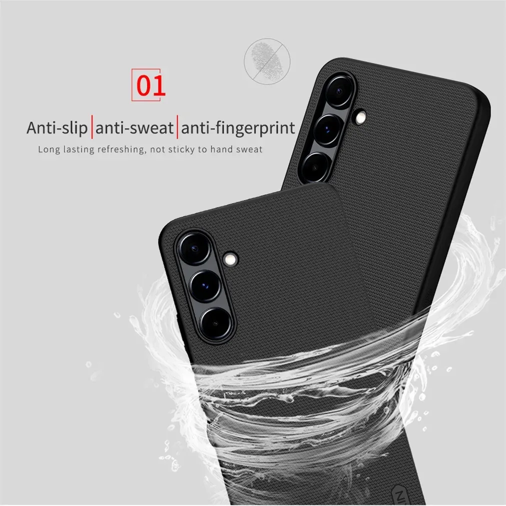 For Samsung Galaxy A16 5G 4G Case NILLKIN Super Frosted Shield Case Hard PC Light Ultra-Thin Shell Back Cover For Samsung A16