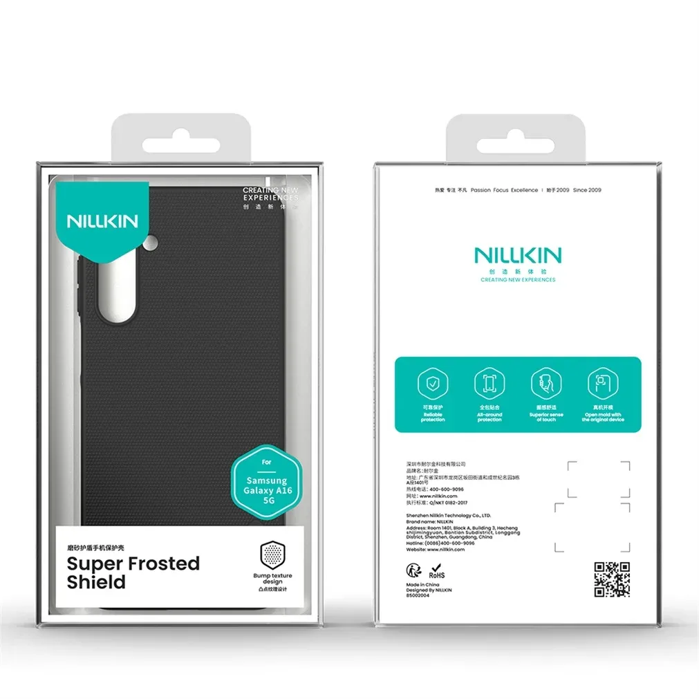 For Samsung Galaxy A16 5G 4G Case NILLKIN Super Frosted Shield Case Hard PC Light Ultra-Thin Shell Back Cover For Samsung A16