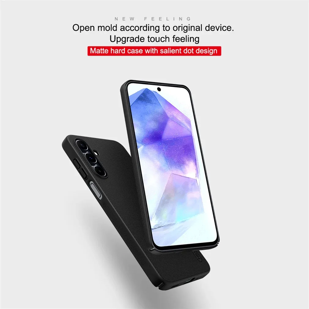 For Samsung Galaxy A16 5G 4G Case NILLKIN Super Frosted Shield Case Hard PC Light Ultra-Thin Shell Back Cover For Samsung A16
