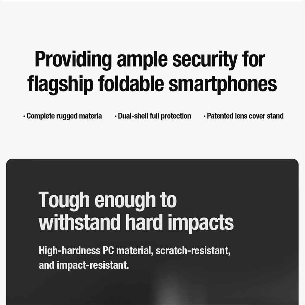 For OPPO Find N5 MagSafe Case NILLKIN Frosted Shield Prop Magnetic Case Camera Cover Holder Folding Cover For OPPO Find N5