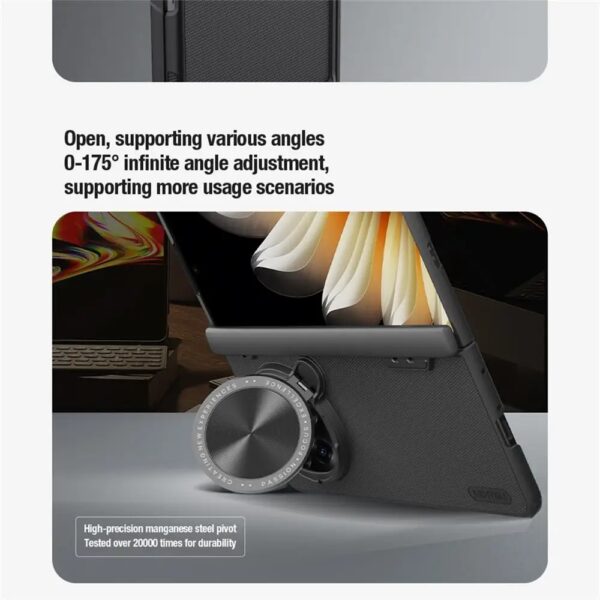 Чехол Nillkin Super Frosted Shield Prop для OPPO Find N5 (MagSafe) — изображение 5